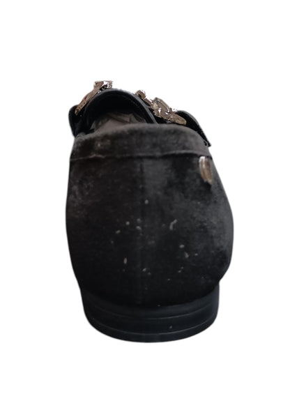Ballerina donna XTI Zapato nero velluto elastico comfort style