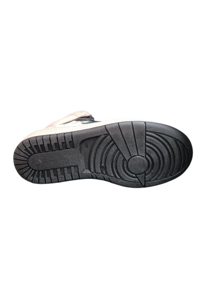 Ciao Junior Snk Sneakers Bambina Ragazza Bianco Nero Rosa - Scarpe Pelle Zip