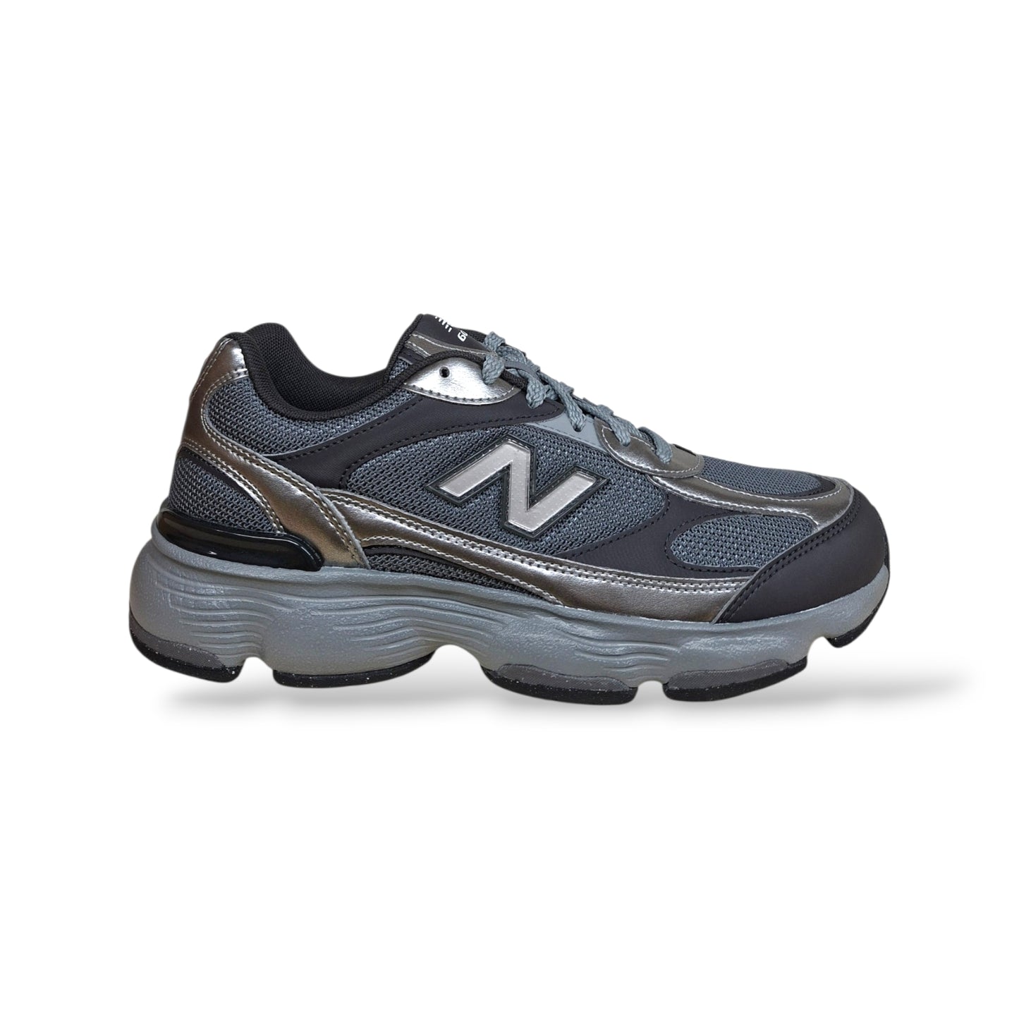 New Balance 630 Sneakers Uomo Nero Grigio | Taglia 41,5-45 | Pelle Tessuto Lacci | Scarpetteria Gica
