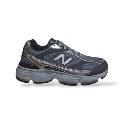 New Balance 630 Sneakers Uomo Nero Grigio | Taglia 41,5-45 | Pelle Tessuto Lacci | Scarpetteria Gica