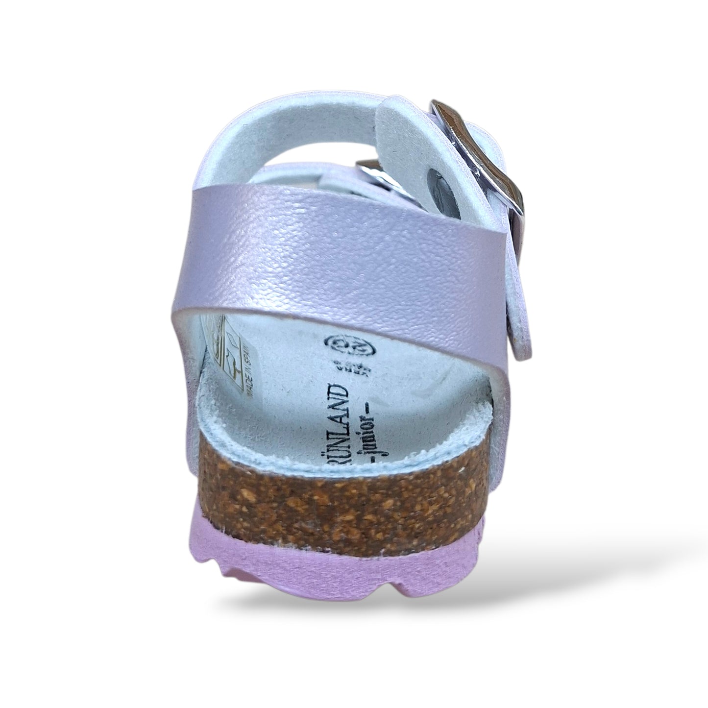 Sandalo Bio Sughero Bambine Grunland Junior Aria Glicine – Primissimi Passi Fibia EVA Taglia 20-24