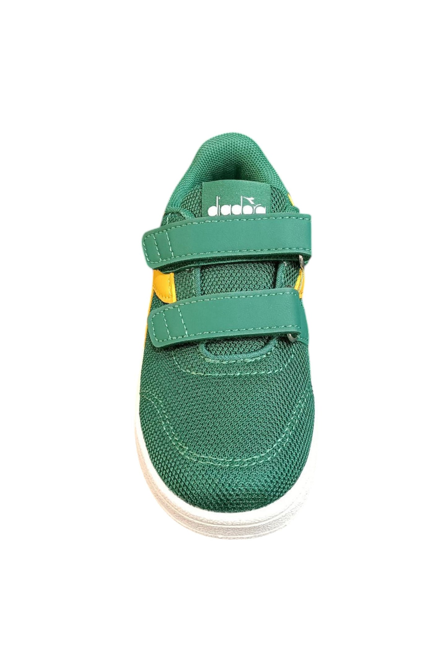 Scarpe sneakers Bambini e ragazzi Diadora bonny  verdone-giallo velcro