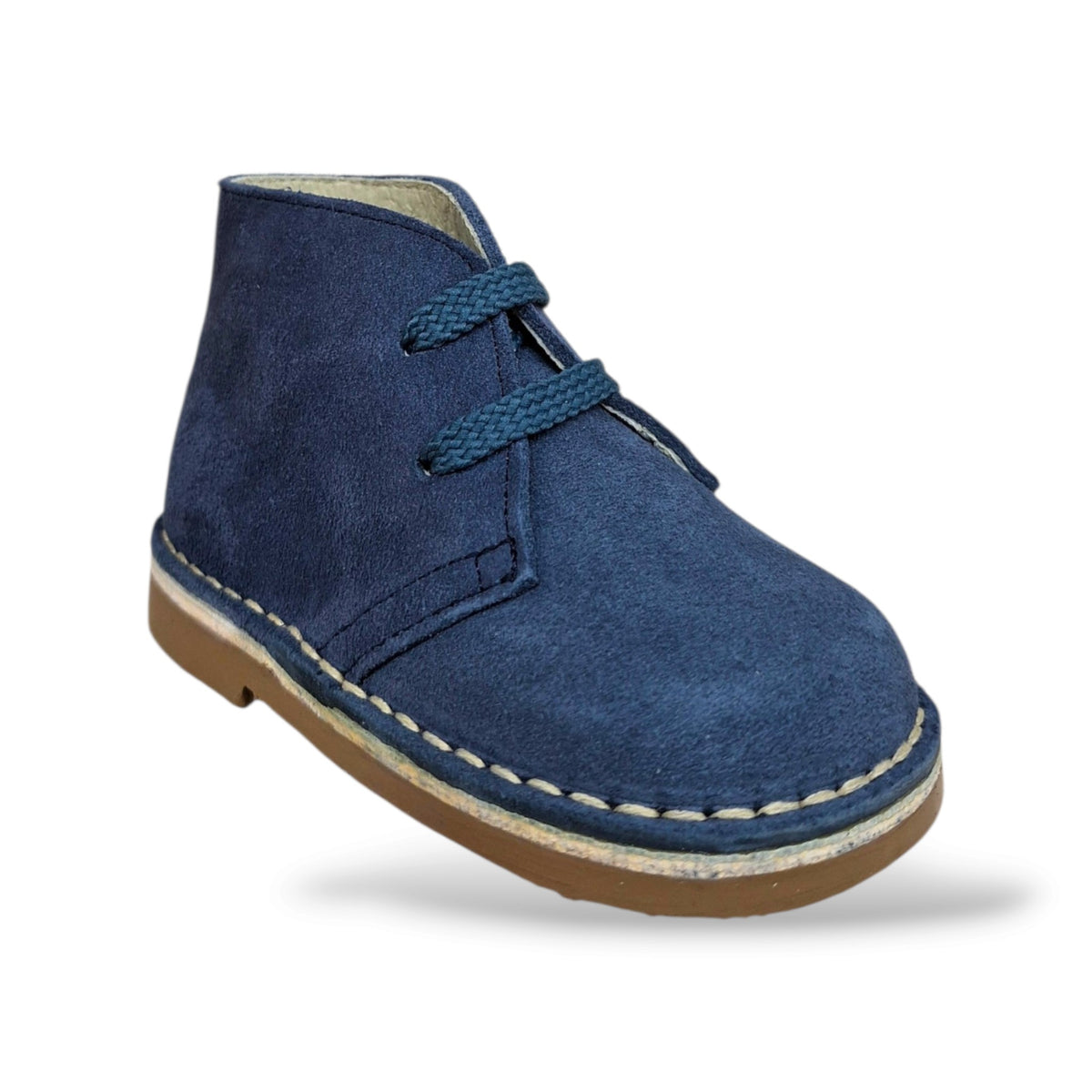 Panyno B2920 Polacchino Blue Suede Bambini Unisex Clarks | Scarpetteria Gica
