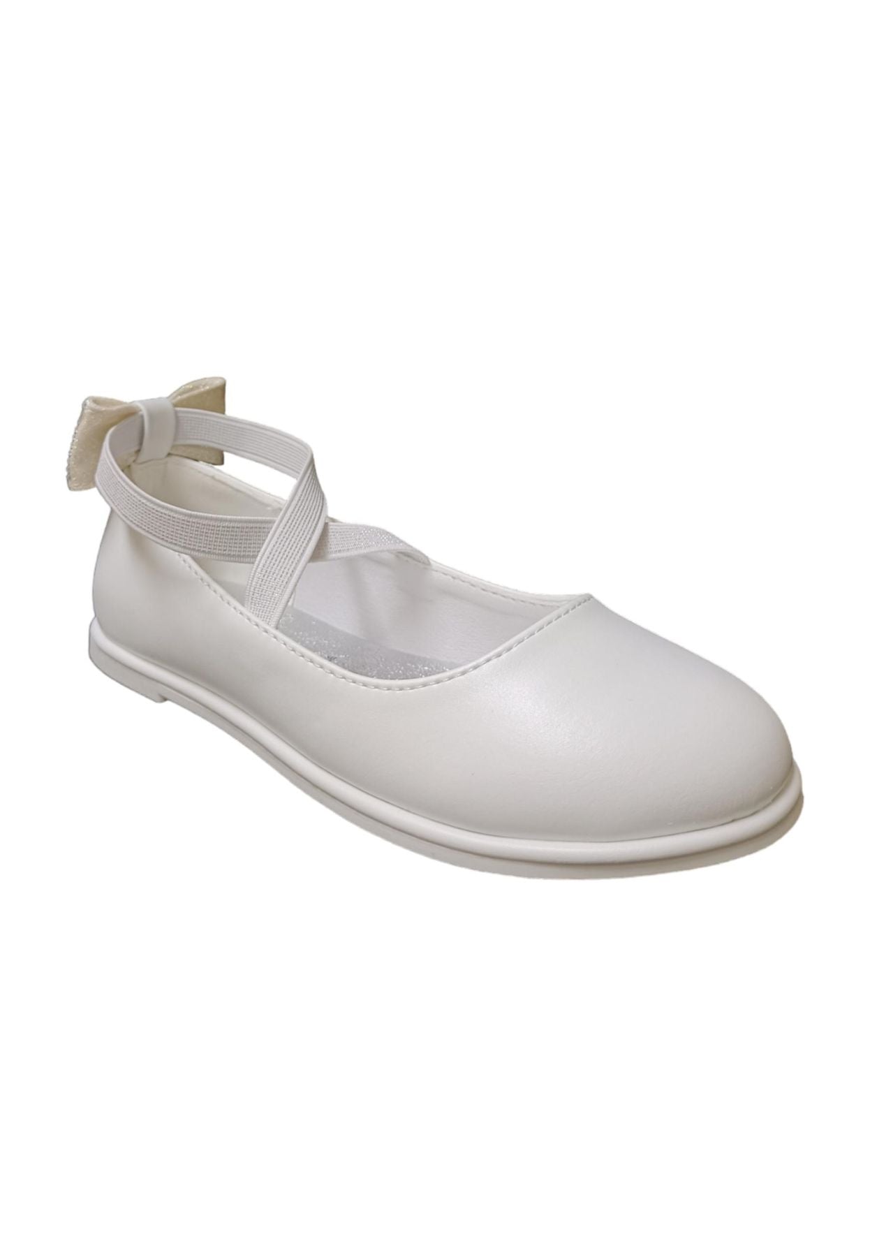 Ballerina bambina Gaelle Madame bianco multicolore pelle elastico elegance style