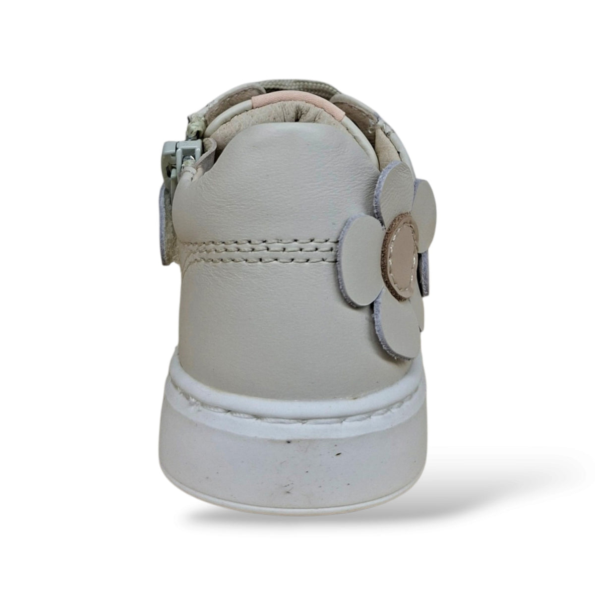 balducci-cita-scarpe-cerimonia-battesimo-primi-passi-bambine-beige-oro-laccio-zip-laterale-pelle-piena-tallone-rinforzato-suola-flessibile-arco-plantare-taglia-20-26-scarpetteria-gica-trani
