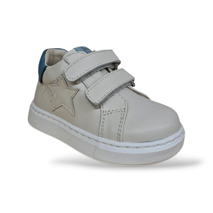 sneakers-primi-passi-bambini-balducci-cita-bianco-bluette-velcro-pelle-piena-tallone-rinforzato-fondo-flessibile-sottopiede-plantare-unisex-autunno-inverno-scarpetteria-gica-trani
