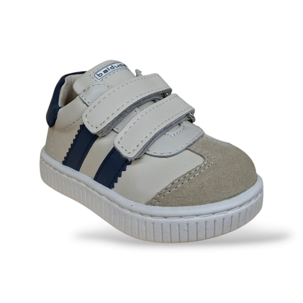 sneakers-primi-passi-bambini-balducci-cita-beige-bluette-velcro-pelle-suede-tallone-rinforzato-fondo-flessibile-sottopiede-plantare-unisex-mediterranei-scarpetteria-gica-trani
