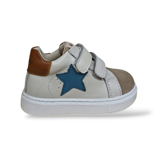 balducci-cita-cita7482-scarpe-primi-passi-bambini-beige-bluette-velcro-tallone-rinforzato-fondo-flessibile-arco-plantare-pelle-taglie-20-26-scarpetteria-gica-trani
