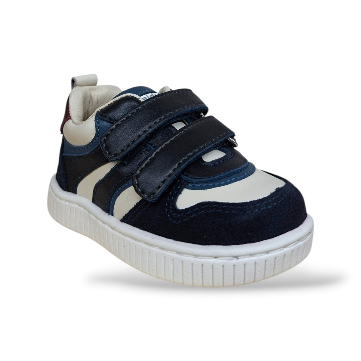 sneakers-primi-passi-bambini-balducci-cita-blue-bianco-bordaux-velcro-pelle-suede-tallone-rinforzato-fondo-flessibile-sottopiede-plantare-sportive-autunno-inverno-scarpetteria-gica-trani
