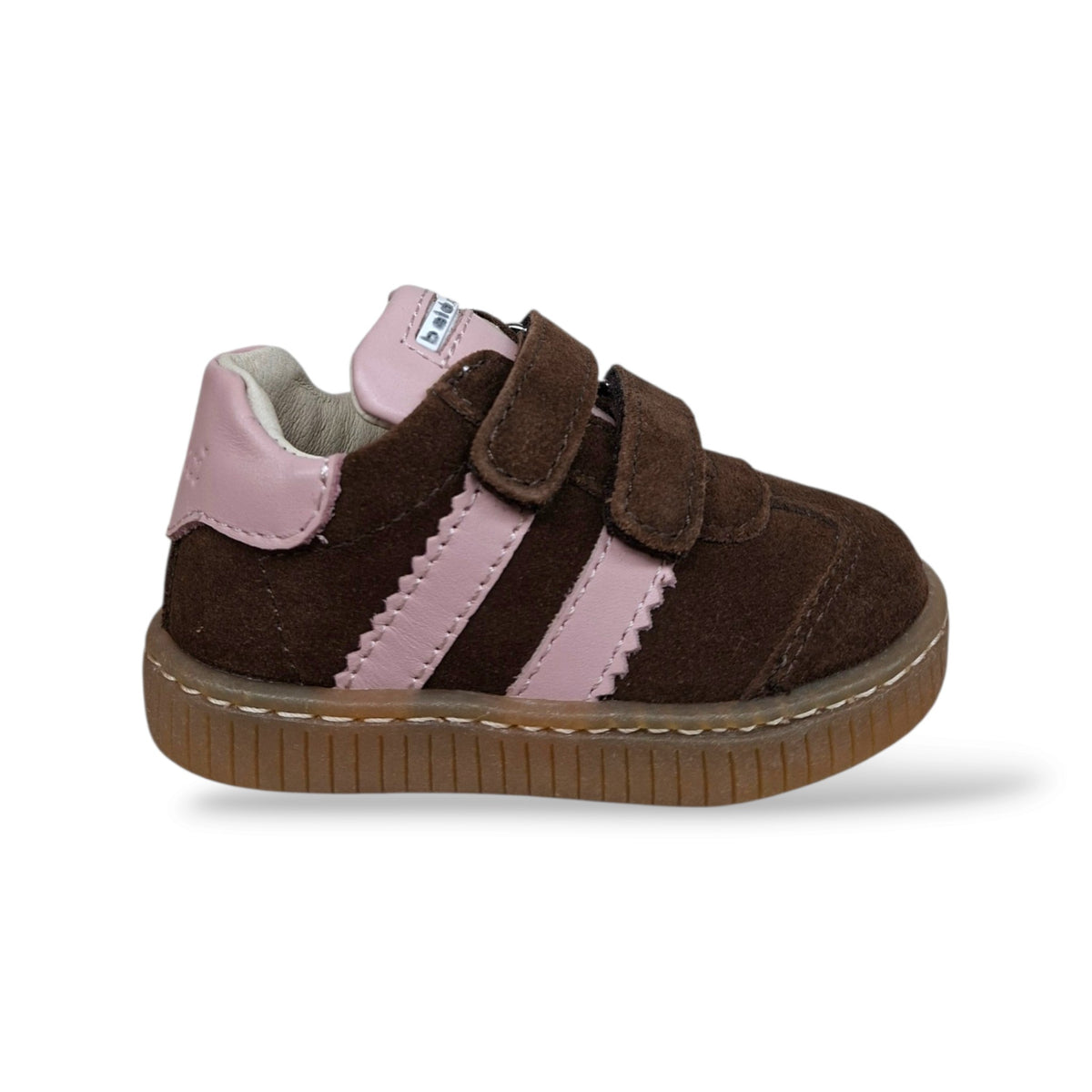 balducci-cita-cita7482-scarpe-primi-passi-bambine-marrone-cipria-velcro-tallone-rinforzato-fondo-flessibile-arco-plantare-suede-taglie-19-24-scarpetteria-gica-trani
