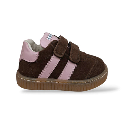 balducci-cita-cita7482-scarpe-primi-passi-bambine-marrone-cipria-velcro-tallone-rinforzato-fondo-flessibile-arco-plantare-suede-taglie-19-24-scarpetteria-gica-trani
