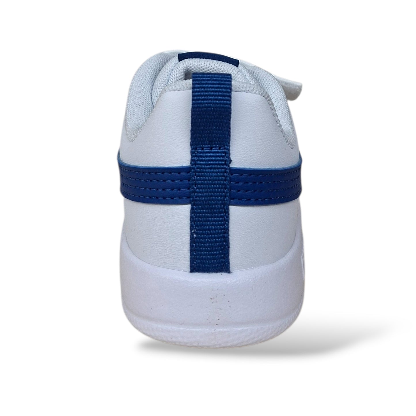 puma-courtflex-v3-bambino-chiusura-velcro-bianco-blue-stile-tennis-scarpetteria-gica-trani
