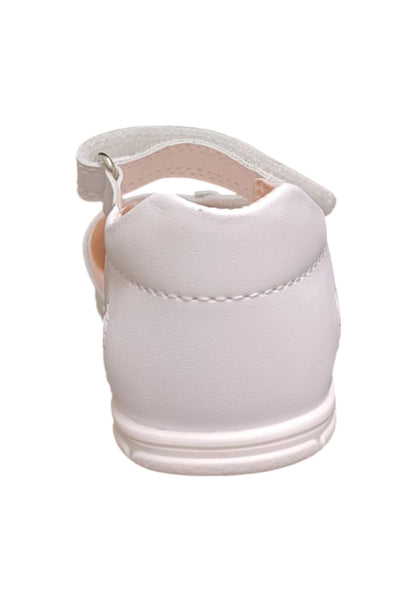 Scarpe sandalo tallonato bambina pablosky olimpo  bianco velcro