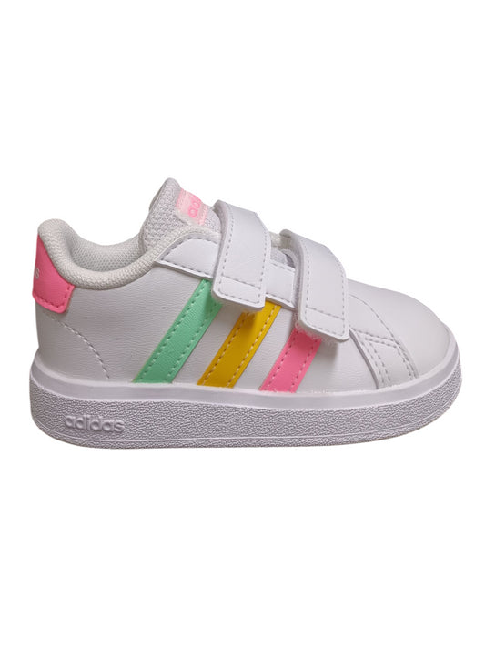 Scarpe sneakers bambina adidas GRANDCOURT