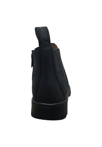Stivaletti bambino Grunland Junior Stat nero pelle - Stile classico con elastico