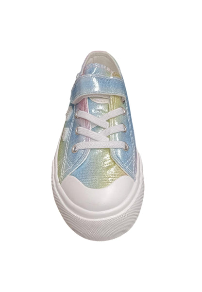 Scarpe sneakers Bambine e ragazze Conquitos COSH  multicolore laccio elastico e velcro