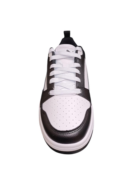 Scarpe sneakers Bambini e ragazzi PUMA REBOUND  nero-bianco laccio