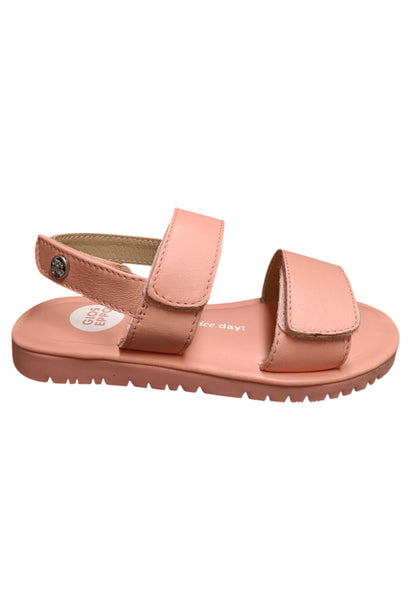 Sandali bambina Gioseppo Rehoboth corallo pelle