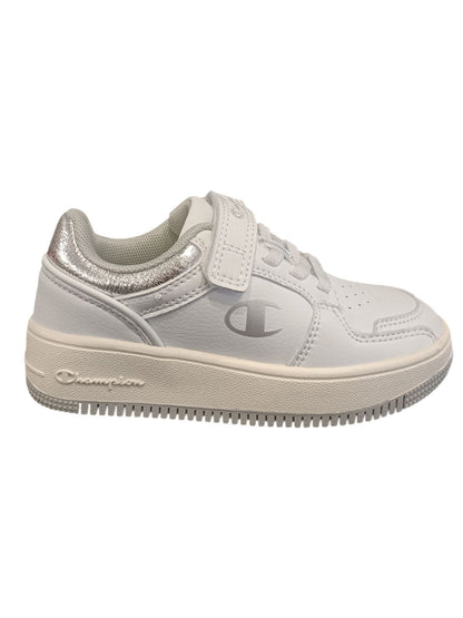 Scarpe sneakers Unisex bambini Champion REBOUND  lilla laccio elastico