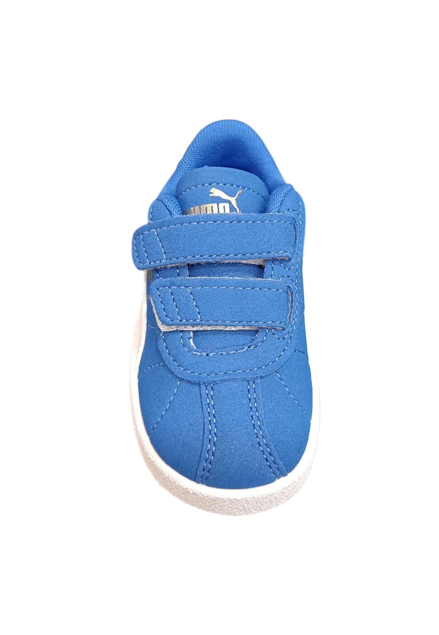 Scarpe sneakers Bambini e ragazzi PUMA CLUB  azzurro-bianco velcro