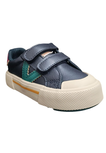 Scarpe sneakers Bambini e ragazzi Victoria tribu blue-verde acqua velcro