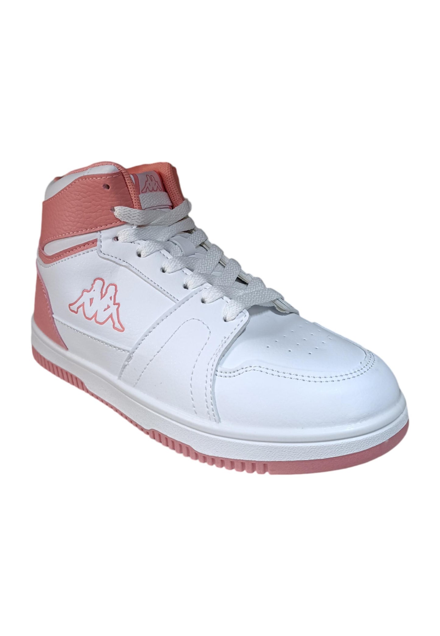 Scarpe sneakers Bambini e ragazzi Kappa KL2  bianco-rosa laccio