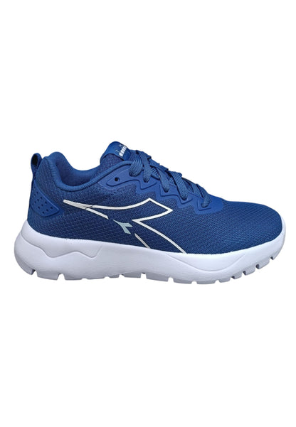 Scarpe sneakers Bambini e ragazzi Diadora evo run  blue-bianco laccio