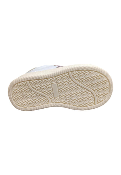 Scarpe sneakers Bambine e ragazze TWELVE gamme  bianco-glicine-platino laccio