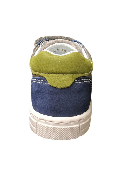 Scarpe sneakers Unisex bambini balocchi MINI  grigio-blue-verdone velcro