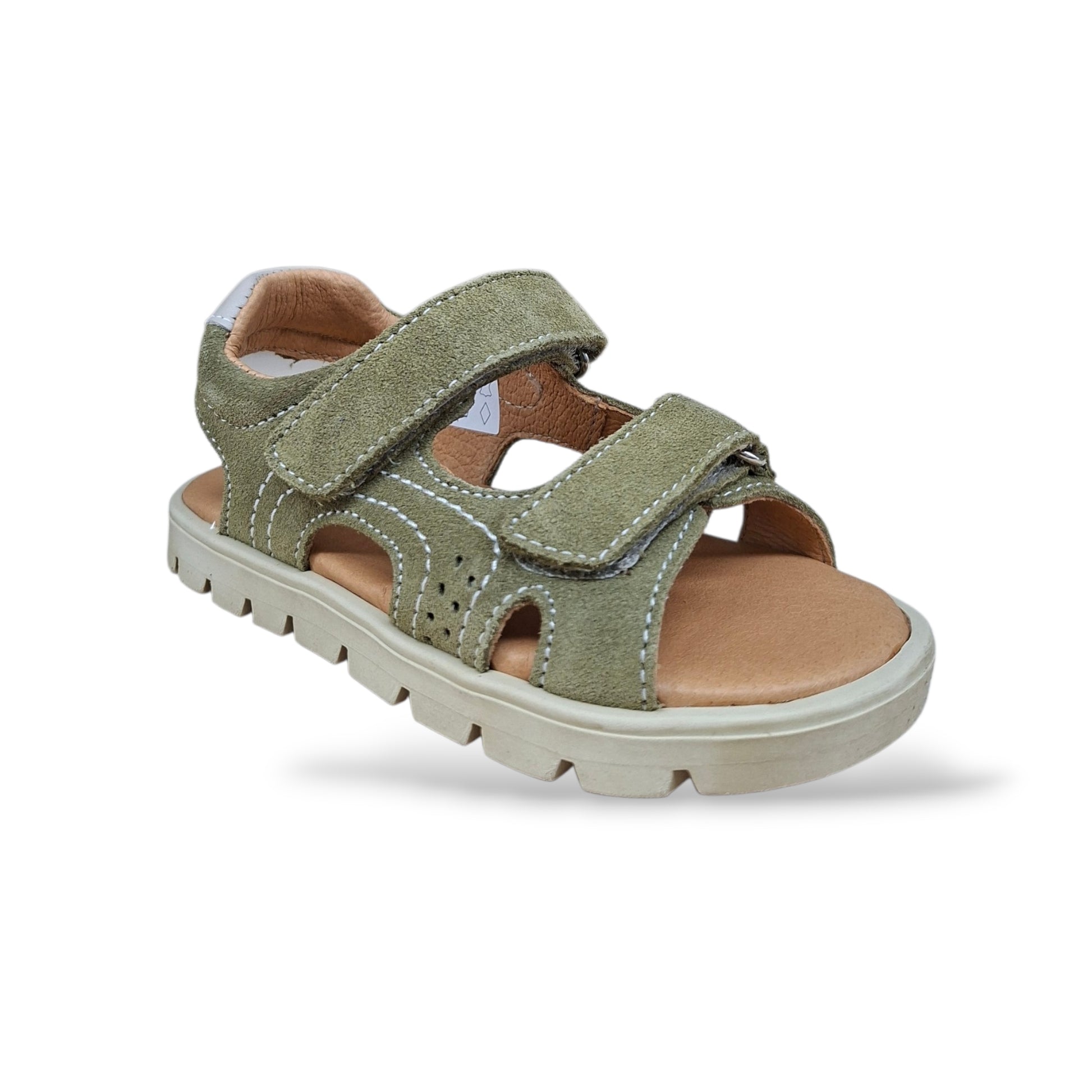 sandali-estivi-bambino-kaki-verde-militare-pelle-velcro-balocchi-bart-scarpetteria-gica-trani
