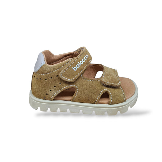 sandali-tallonati-primi-passi-balocchi-bart-163514-beige-scuro-pelle-velcro-scarpetteria-gica-trani
