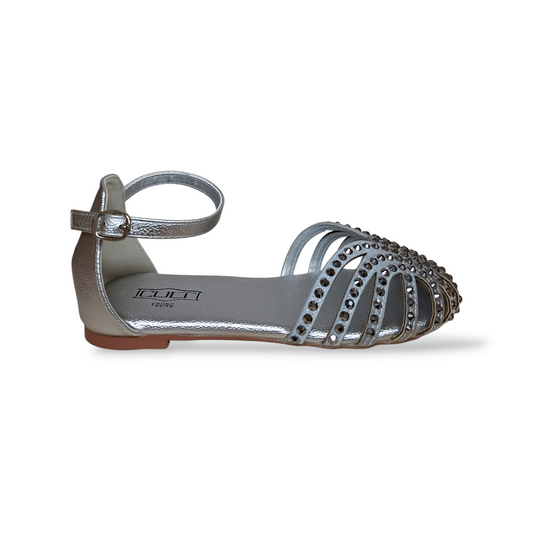 sandalo-bambina-elegante-argento-strass-cult-paris-cerimonia-scarpetteria-gica-trani
