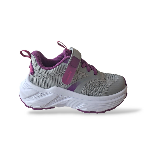 scarpe-bambina-Diadora-Snipe-4-Jr-grigio-fucsia-velcro-taglie-29-38-Scarpetteria-Gica-Trani
