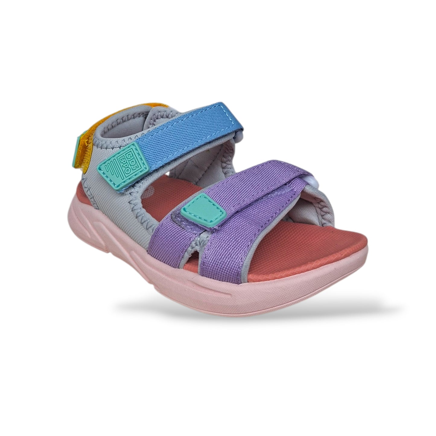 scarpe-bambina-gioseppo-corallo-sandalo-tessuto-traspirante-fibia-regolabile-scarpetteria-gica-trani
