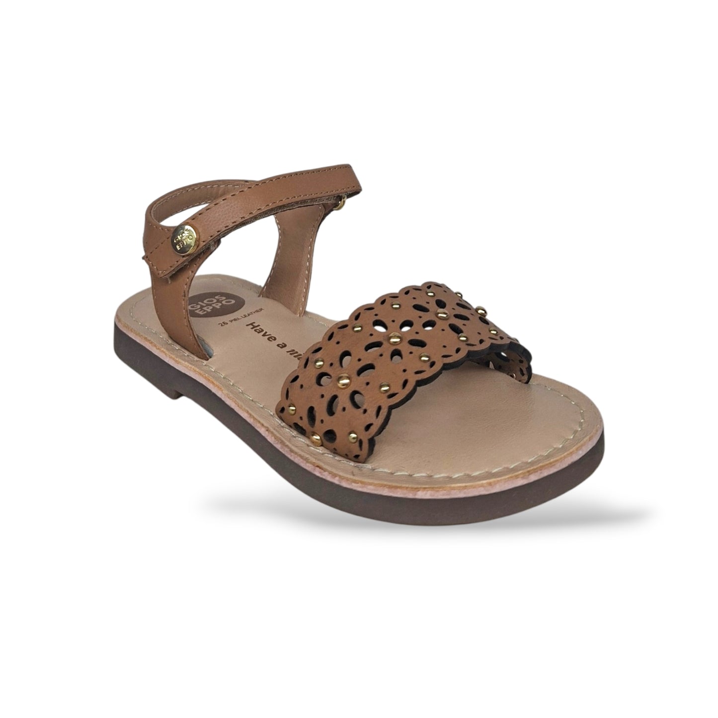 scarpe-bambina-gioseppo-dipolog-camel-pelle-velcro-strappo-passeggio-estivo-scarpetteria-gica-trani
