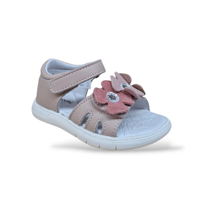 scarpe-bambina-primi-passi-balocchi-paris-rosa-pelle-naturale-talloniera-sostegno-cerimonia-scarpetteria-gica-trani

