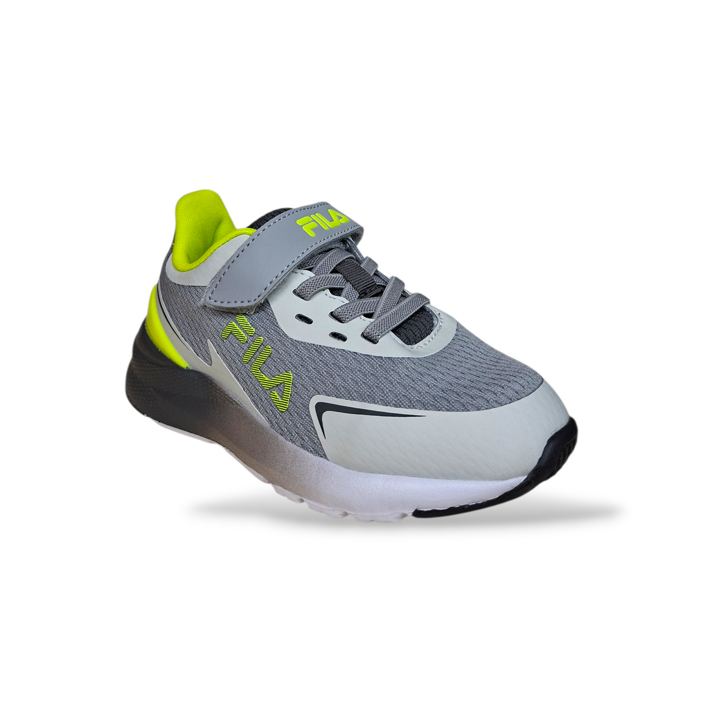 scarpe-bambino-FILA-Crusher-grigio-giallo-nero-velcro-taglie-28-35-Scarpetteria-Gica-Trani
