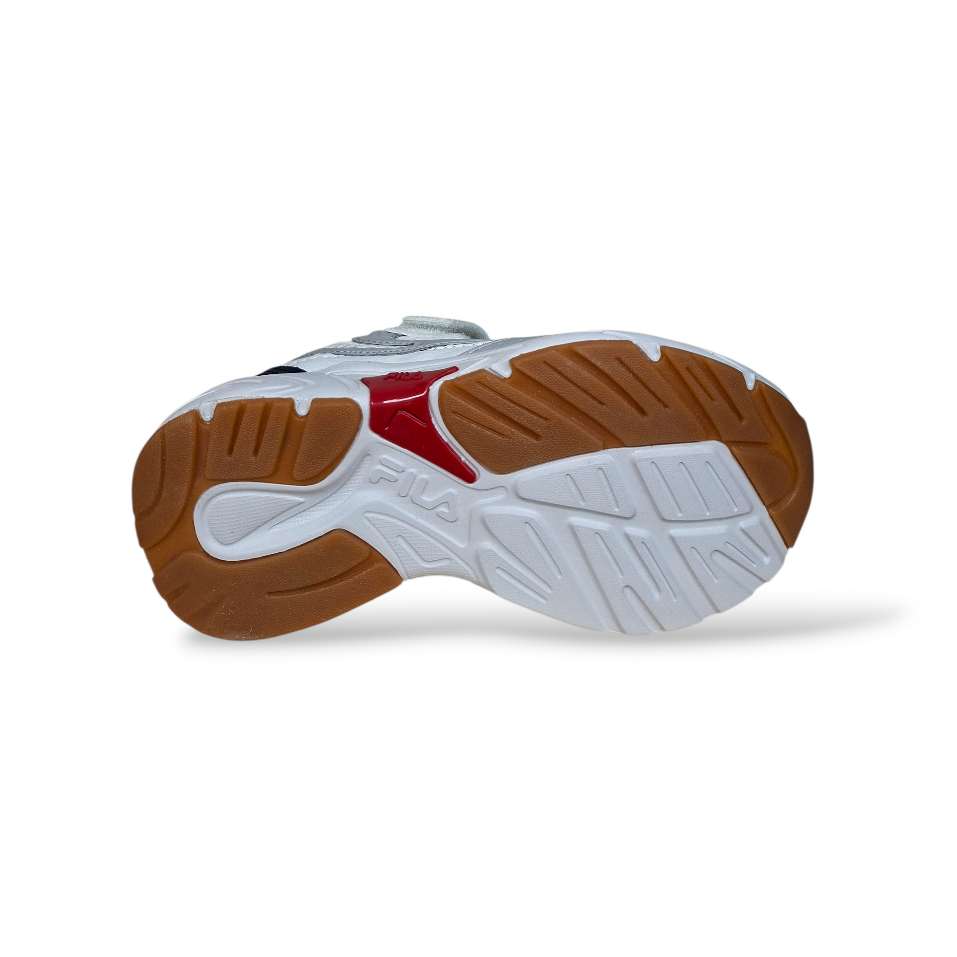 scarpe-bambino-FILA-Kreatix-grigio-bianco-nero-rosso-velcro-taglie-28-35-Scarpetteria-Gica-Trani
