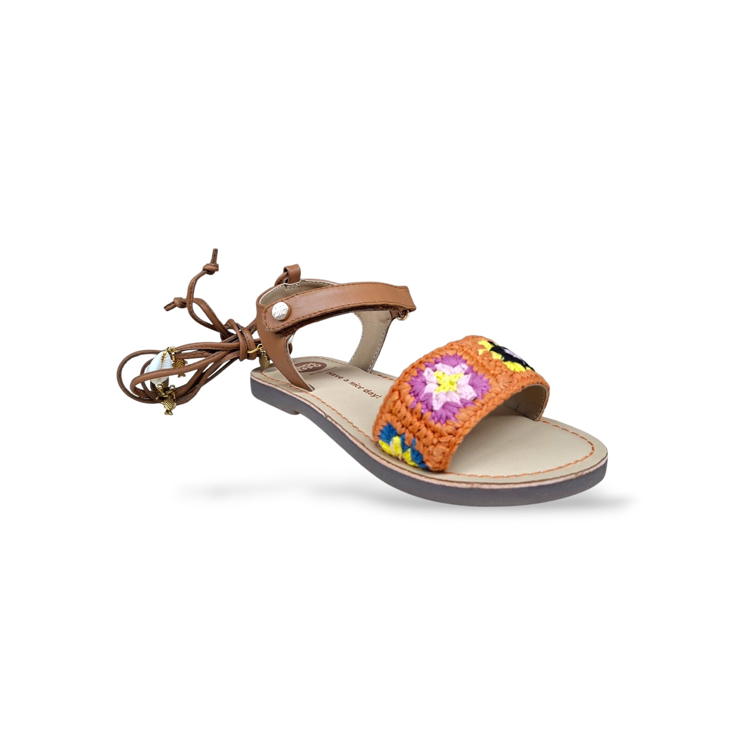 scarpe-ragazza-gioseppo-laisamis-cuoio-arancione-velcro-boho-chic-estate-scarpetteria-gica-trani
