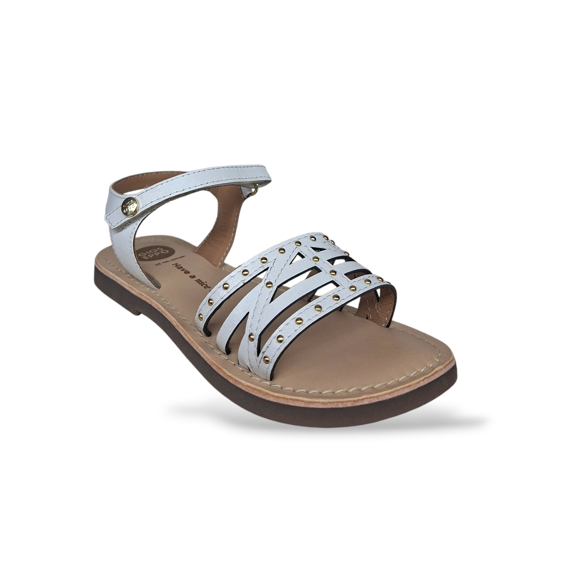 scarpe-ragazza-gioseppo-ystad-bianco-pelle-velcro-strappo-cerimonia-estate-scarpetteria-gica-trani
