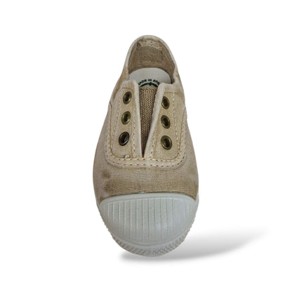 scarpe-tela-bambini-natural-world-470-beige-chiaro-cotone-organico-suola-gomma-naturale-scarpetteria-gica-trani
