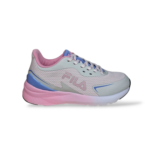 FILA-Crusher-FFT0047-sneakers-bambina-grigio-rosa-azzurro-laccio-Scarpetteria-Gica-Trani
