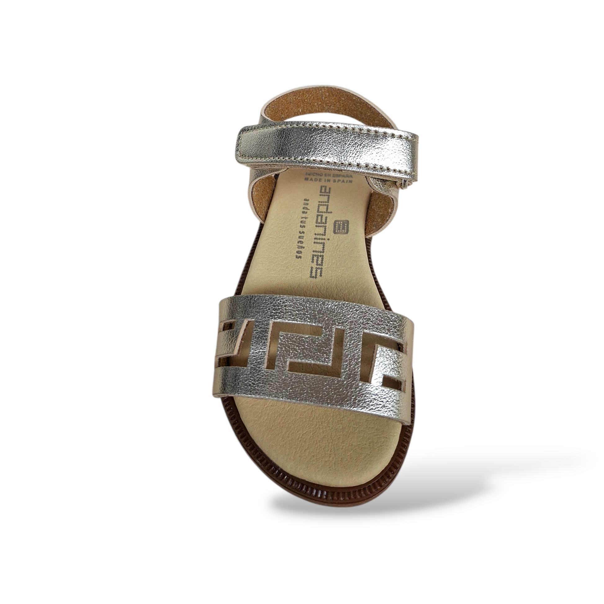 calzature-eleganti-bambina-comunione-battesimo-andanines-pelle-platino-velcro-regolabile

