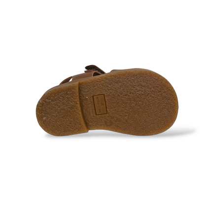 sandali-bambino-andanines-spagna-pelle-cuoio-beige-eleganti-unisex-velcro-scarpetteria-gica-trani
