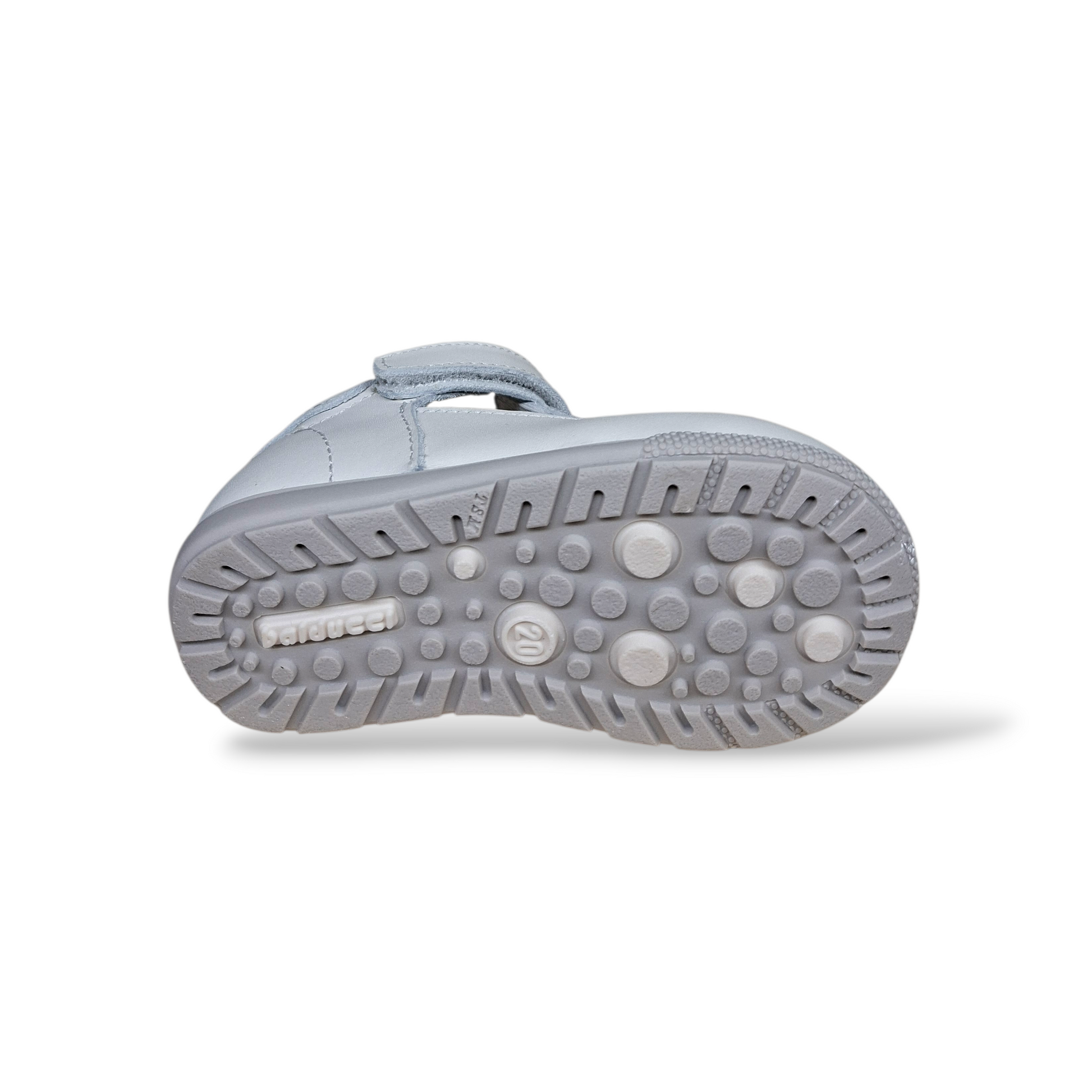 Scarpe primi passi bambino Balducci pelle bianco taglia 19-24 - Scarpetteria Gica Trani
