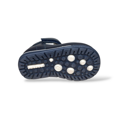 Scarpe primi passi bambino Balducci pelle blue taglia 19-24 - Scarpetteria Gica Trani
