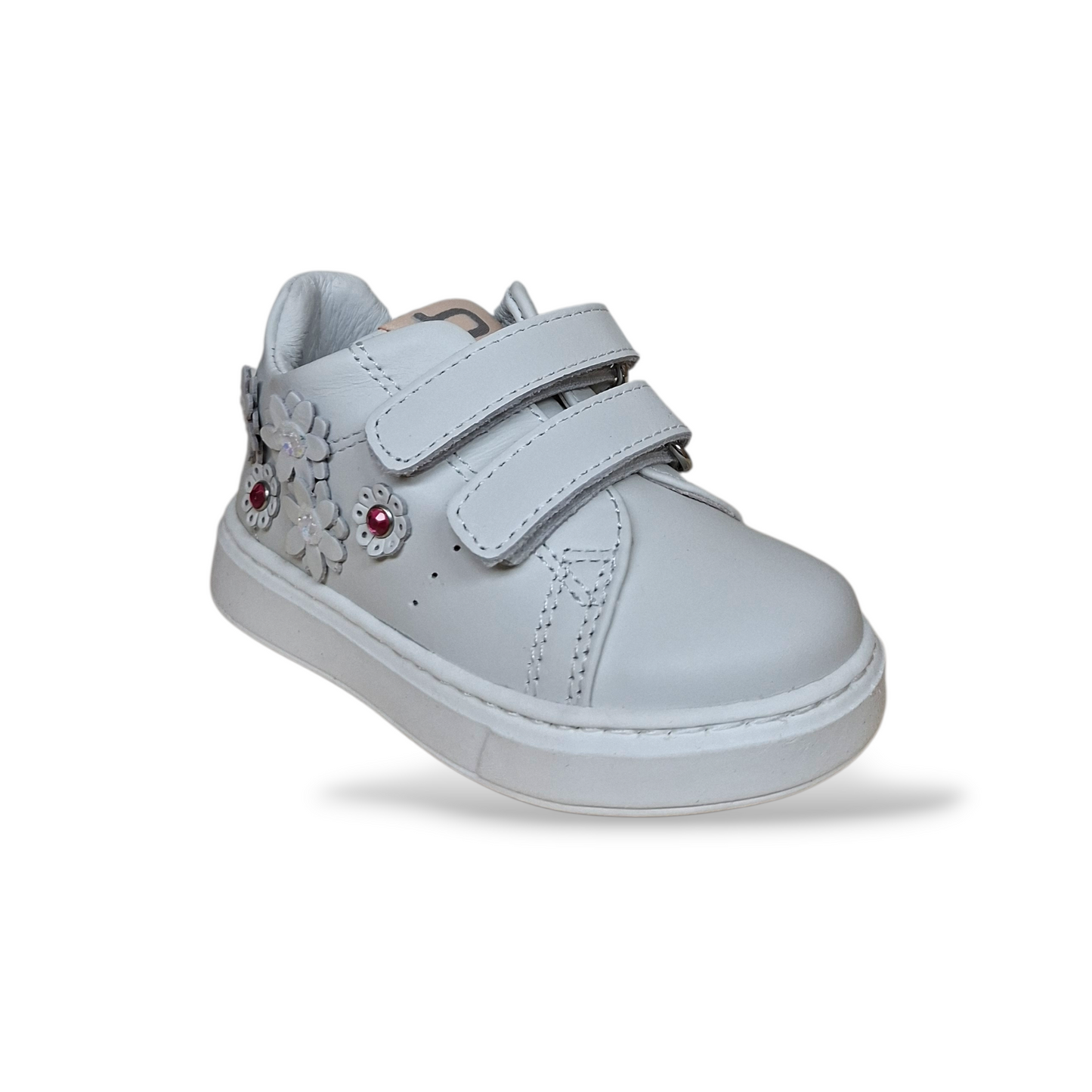 Scarpe bambina primi passi Balducci in pelle con suola flessibile - Scarpetteria Gica Trani
