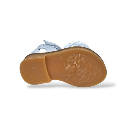 Sandali primi passi bambina Balducci pelle bianco taglia 18-26 - Scarpetteria Gica Trani
