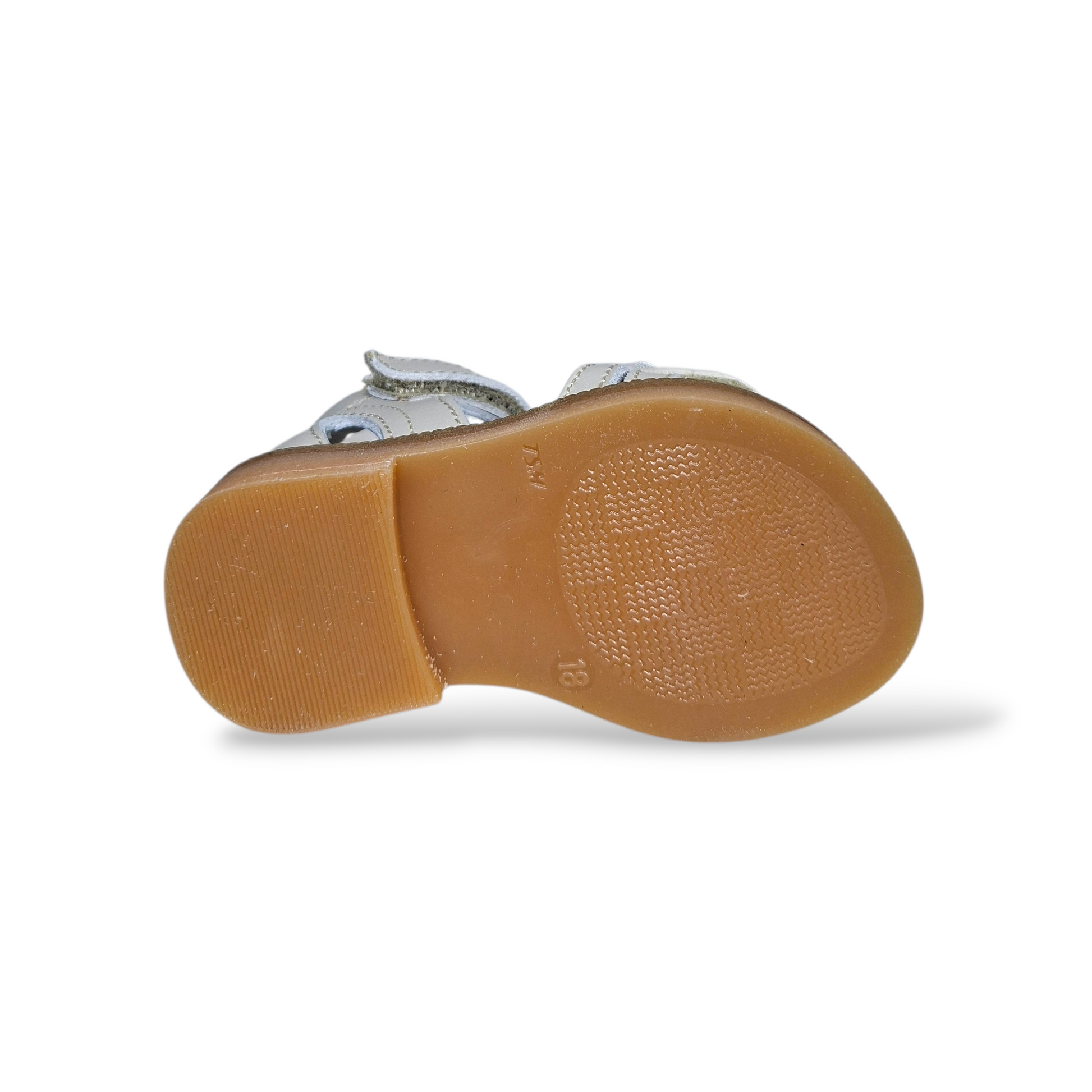 Sandali primi passi bambina Balducci pelle beige taglia 18-26 - Scarpetteria Gica Trani
