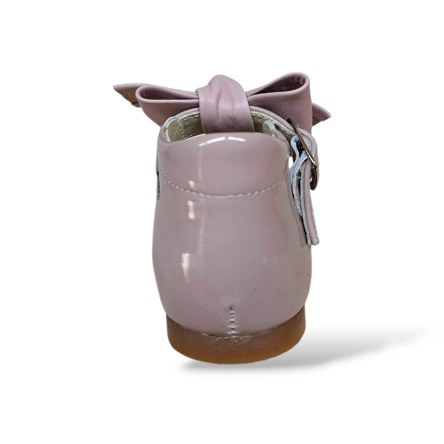 ballerine-vernice-cipria-bambina-panyno-fibbia-regolabile-cerimonia-scarpetteria-gica-trani
